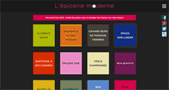 Desktop Screenshot of epicerie-moderne.com